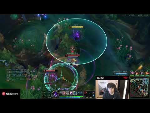 T1 CUZZ PLAYS JUNGLE KHA'ZIX VS GRAVES - KR CHALLENGER PATCH 10.24