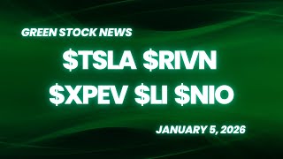 Tesla ($TSLA) | Rivian ($RIVN) | XPENG ($XPEV) | Li Auto ($LI) | NIO ($NIO)