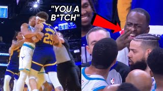 LEAKED Audio Of Draymond Green & Lester Quiñones Trash Talking Grant Williams: “You A B*tch”👀