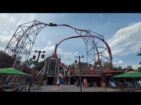 Sky Scream Holiday Park On Ride 4K 2023