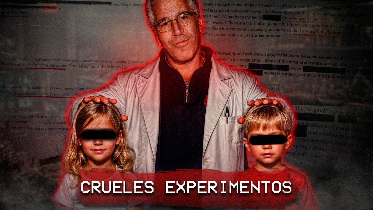 ¿EXPERIMENTOS Humanos? Los Archivos Epstein que parecen sacados de OUTLAST