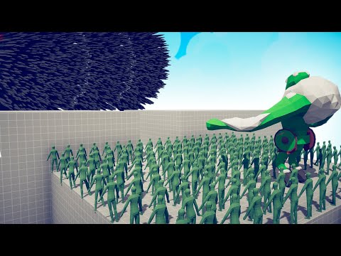 CAN 100x ZOMBIE + ICE GIANT CROSS THE BRIDGE? - TABS | Totally Accurate Battle Simulator 2023