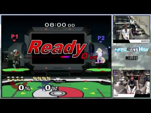 vsHsv s1e9 – DairDevil (Fox) vs TheRocketInYourPocket (CF) – Winners Bracket – Melee
