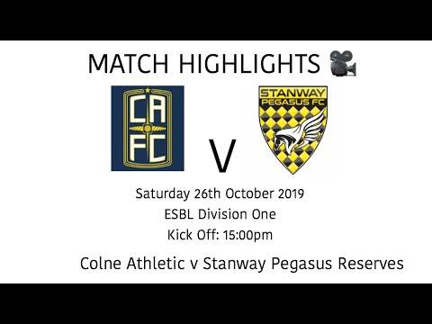MATCH HIGHLIGHTS 🎥| Colne Athletic 11-0 Stanway Pegasus Reserves - ESBL Division One