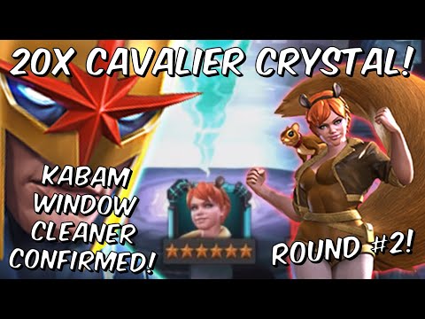 20x 6 Star Nova Cavalier Crystal Opening Round #2! - Marvel Contest of Champions