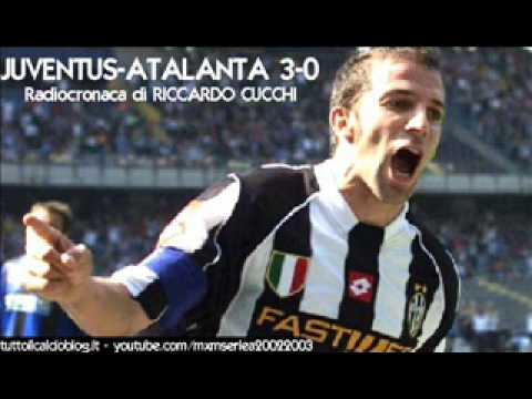 Juventus-Atalanta 3-0 - Radiocronaca di Riccardo Cucchi (15/9/2002) Radio Rai
