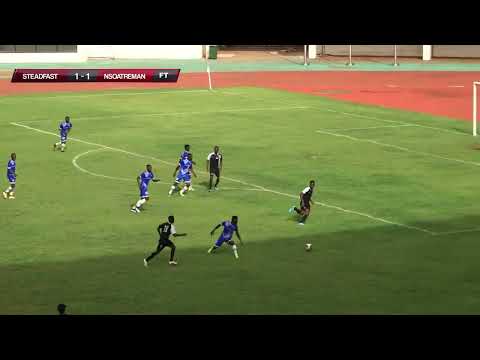 STEADFAST FC 1 - 1 NSOATREMAN FC - 21/22 DIVISION ONE LEAGUE HIGHLIGHT