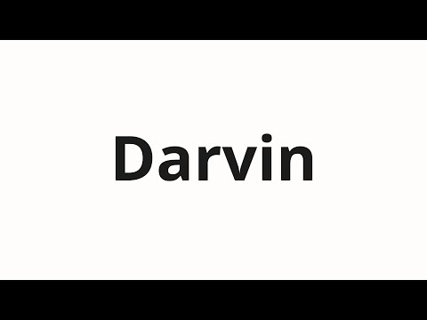 How to pronounce Darvin | Дарвин (Darwin in Russian)
