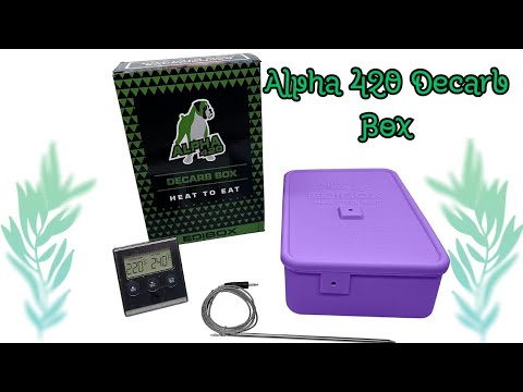 What is Decarboxylation and how do I use it? Alpha 420 Decarb box