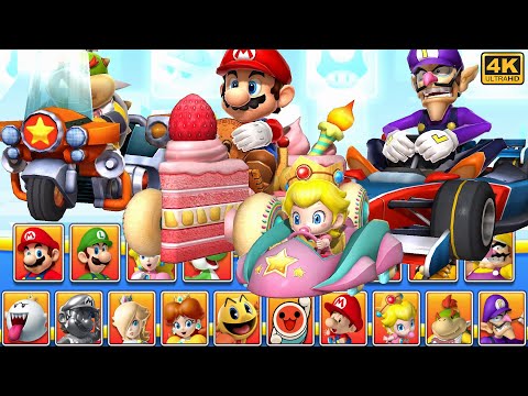 Mario Kart Arcade GP DX 1.18 (Arcade) Gameplay Walkthrough Part 5 Donkey Kong Cup Longplay 4K 60FPS