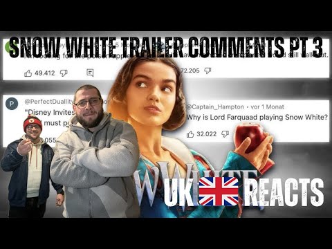 CHAT MUSIC REACTION 'SNOW WHITE TRAILER COMMENTS' PT 3 (UK Independent Artists React) THERE IS MORE!