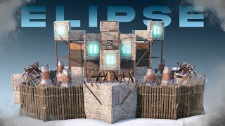 The Elipse - *META* BUNKERED Open Core Rust Base Design┃Solo/ Duo/ Trio/ Squad (2024)