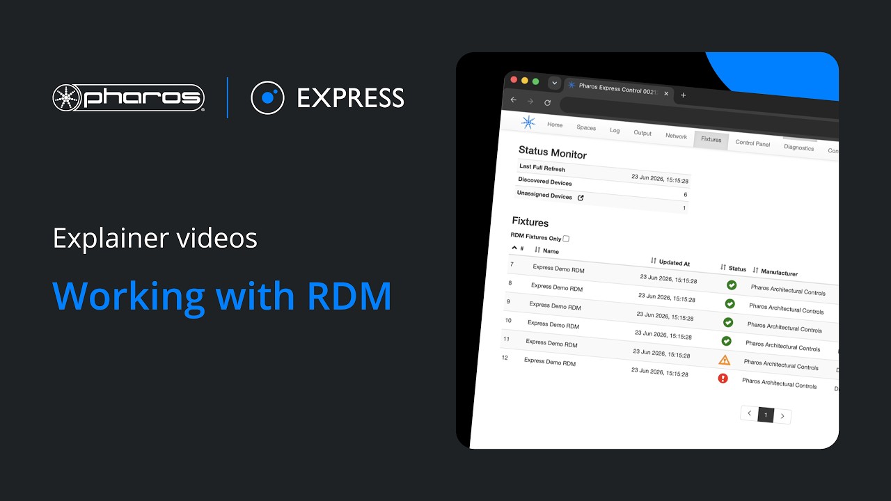 Working with RDM