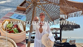 A Rhodes vlog | cooks club 🐚