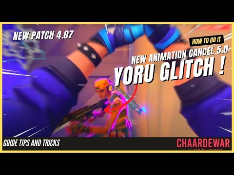 *ALL NEW* Yoru Bug Animation Cancel 5.0 in  Patch 4.07 - VALORANT | Animation Cancel (After Fix)