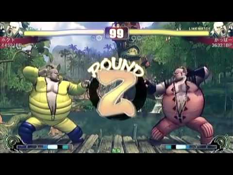 SF4:Hokuto (Ru) vs Kappaa (Rufus) - Qualifiers - Japan National Tournament