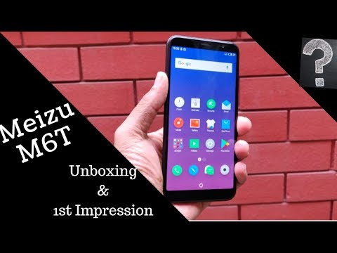 Meizu M6T unboxing and 1st impression