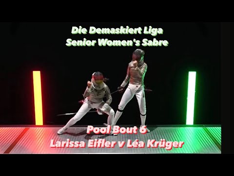 Demaskiert Liga 2020 SWS - Pool 6 - Larissa Eifler v Lea Kruger