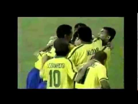 Roberto Carlos Golaço de falta e gol olímpico !