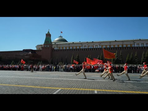 Торжественный прием в пионеры на Красной площади (19.05.2024)