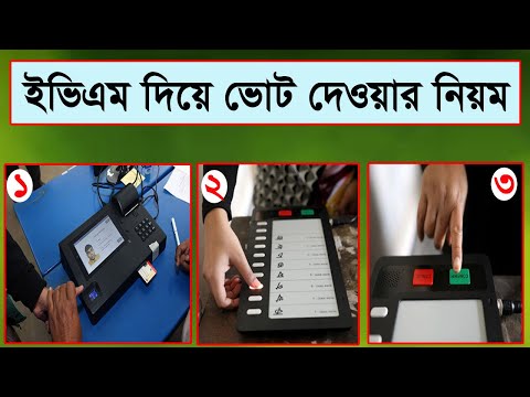 ইভিএম এর অপারেশন পদ্ধতি