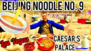 BEST Restaurant in Caesars Palace Las Vegas 🥡 Beijing Noodle No. 9