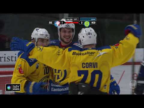 ZSC Lions - HC Davos 1-2 OT (1-0; 0-0; 0-1)