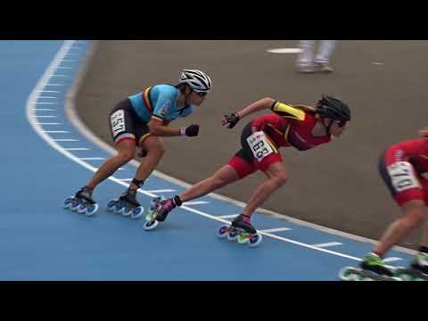 1/4 final 500m sen Ladies 2 (European Championships Inline Skating 2018)