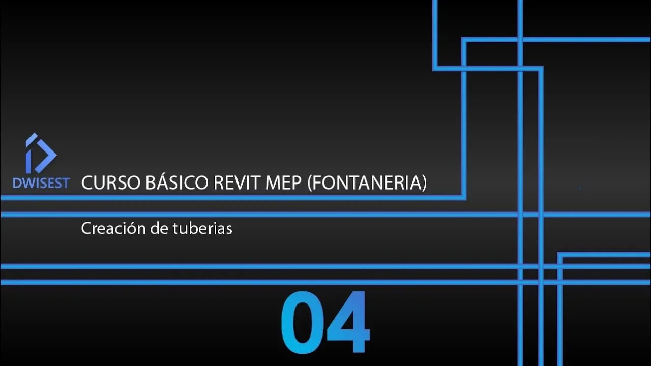 Revit MEP 2019 (Fontaneria) Creación de tuberías - Tutorial básico 04