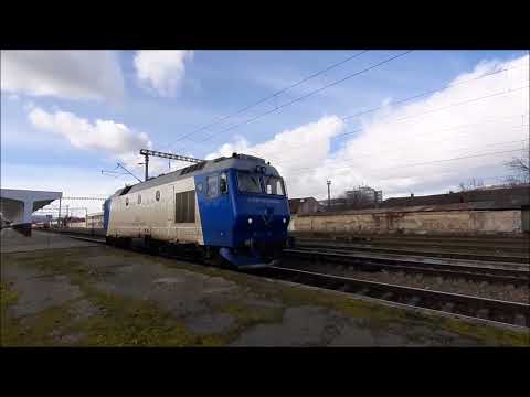 Cluj-Napoca Train Station - Rail activity - FEB 3, 2023