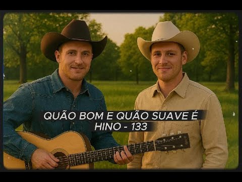 Hino CCB 133 – Quão Bom e Quão Suave É 🙏 | Tocada e Cantada