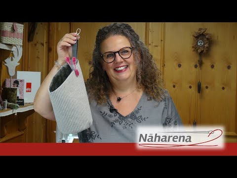 Easily sew your own clothespin bag/storage container.