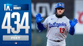 Max Muncy connects for a LONG home run for the Dodgers ???? (His 5th of the season!) | MLB Highlights