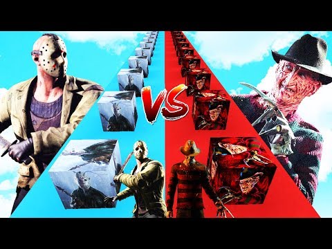 JASON VOORHEES ŞANS BLOK VS FREDDY KRUEGER ŞANS BLOK - Minecraft