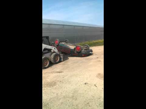 Turcel rolled with bobcat.