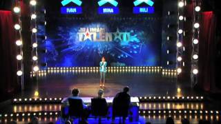 Serbia&#39;s got talent - Padam, padam (Edith Piaf) - Katarina Dumancic.flv