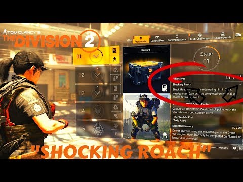 The Division 2 - "SHOCKING ROACH" FIELD RESEARCH GUNNER WALKTHROUGH