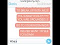 Texting Story Season 1 Episode 1 Doris Sends Death Threats To Bulldozer Grounded