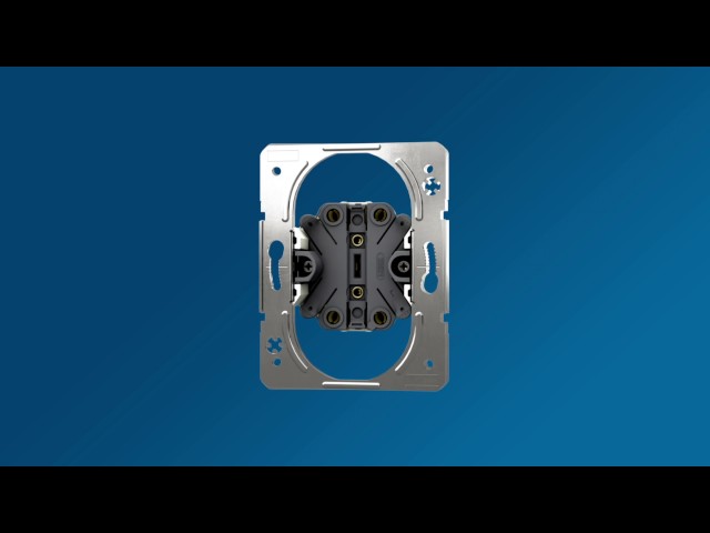 hager Uttag 2-v 1½ x-pl dos s.1 antr