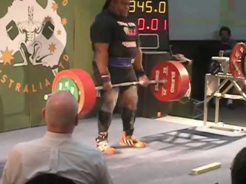 Raw Powerlfiting Australia National Championships, Deadlift