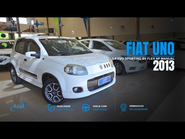 Vídeo FIAT UNO 1.4 EVO SPORTING 8V FLEX 4P MANUAL