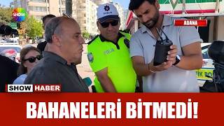 Yaya geçidi denetiminde ilginç diyaloglar!