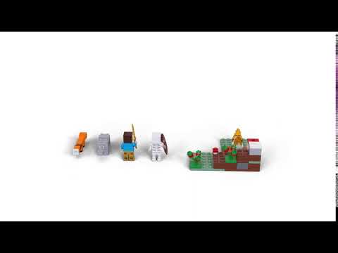 Конструктор LEGO MINECRAFT Пригода в тайзі 21162