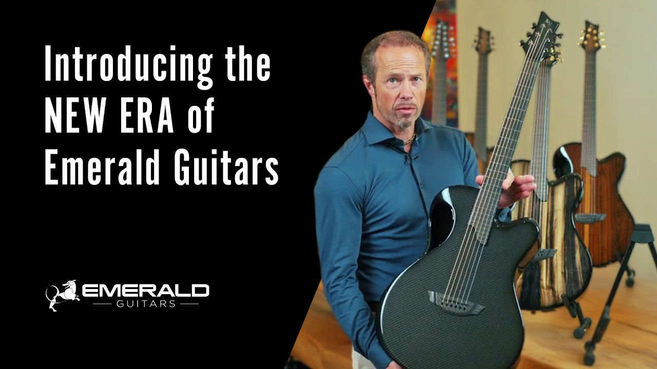 Introducing the NEW ERA of Emerald Guitars | Next Generation Carbon Fiber Guitars - YouTube