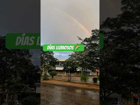 Km 9 de la Guardia, días lluviosos ⛈️🌈#santacruz#turismo