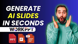 The Best Free AI PPT Generator in 2025? | Workppt AI Slide Maker Review