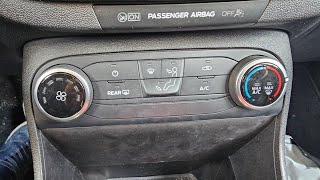 How to Remove/Replace Climate Control Ford Fiesta MK8
