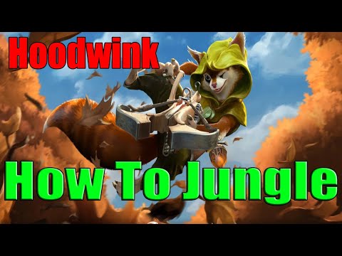 DoTa 2 🌲 How To Jungle 🌲 Hoodwink Patch 7.28 🔴 New Hero