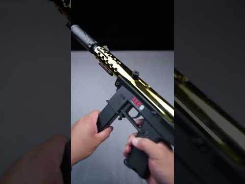 TEC-9 GEL BLASTER #toygun #airsoft #gelgun #shorts #realistictoygun