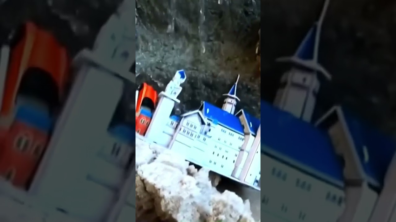 Diorama Flooding Simulation #shorts